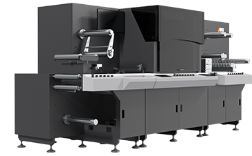 JWEI LP360 Laser Digital Label Finisher, the ultimate die-less solution for high-speed sticker and label fabrication.