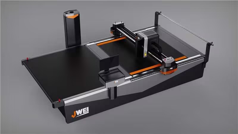 The JWEI MI90 is a highly efficient, intelligent high-ply cutting system specifically engineered for the textile, garment, and automotive interior industries.